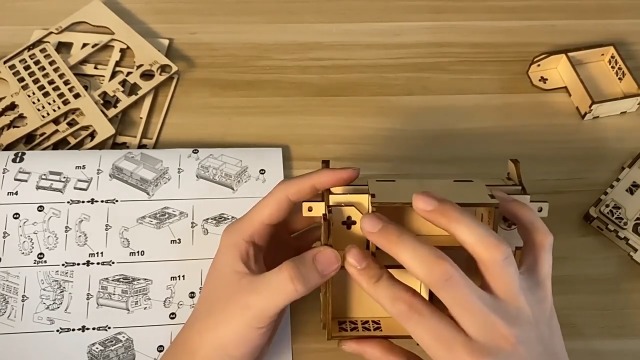 Amazon.com: 3D Wooden Mechanical Jewellery Box Puzzle - Antique